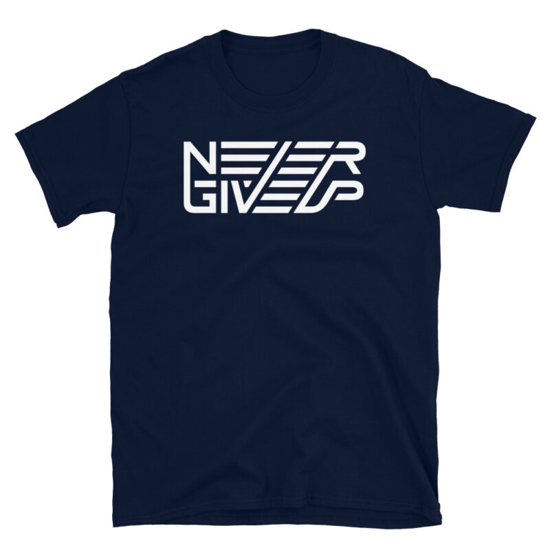 Never give up - Shirt – Bild 2