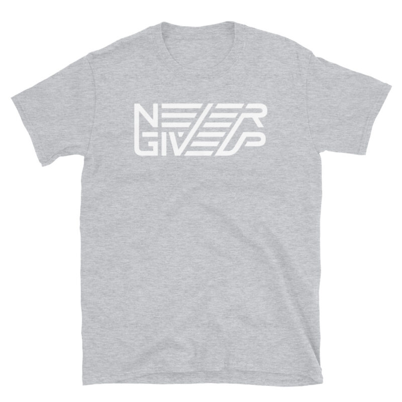Never give up - Shirt – Bild 4