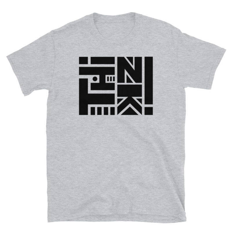 Think - Logo in schwarz - Shirt – Bild 4