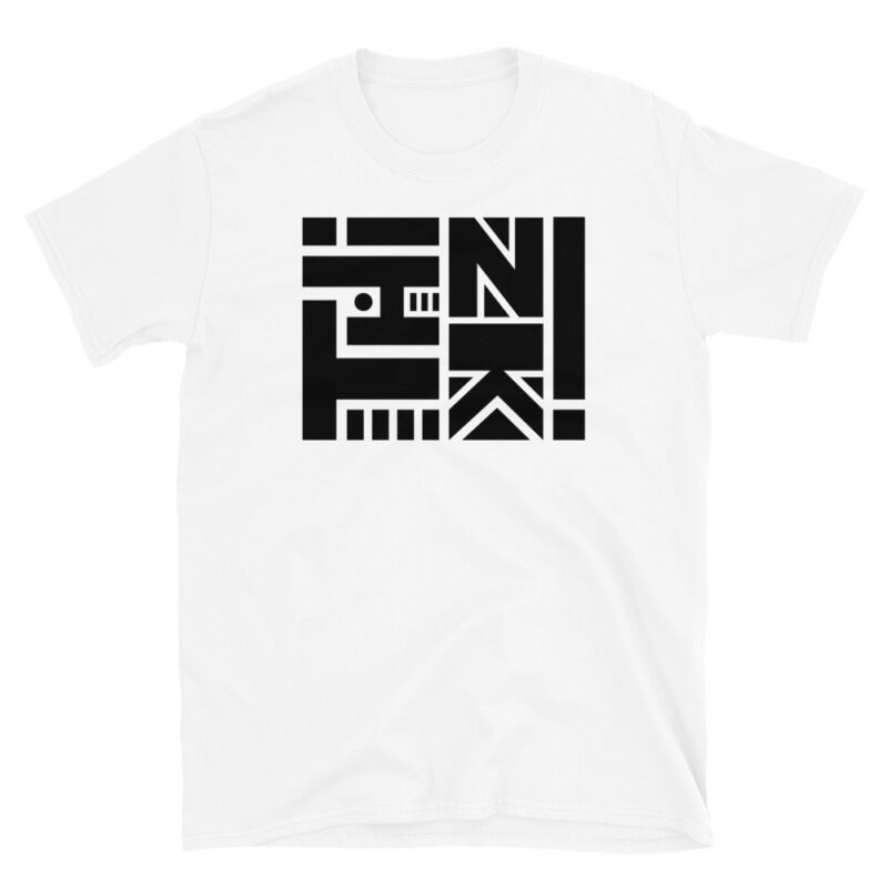 Think - Logo in schwarz - Shirt