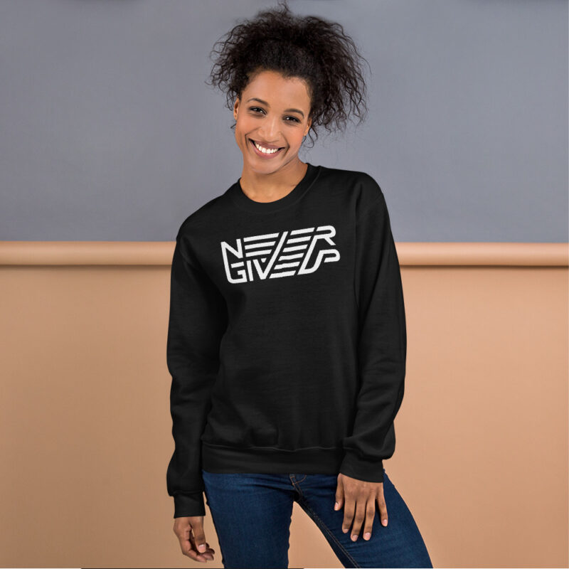 Never give up - Pullover – Bild 2