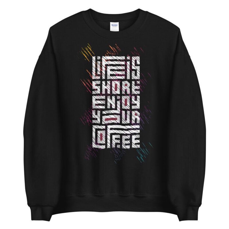 Coffee - Life is short - Pullover