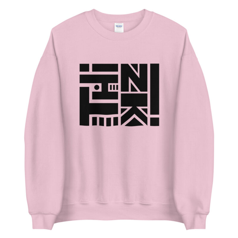 Think - Logo in schwarz - Pullover – Bild 9
