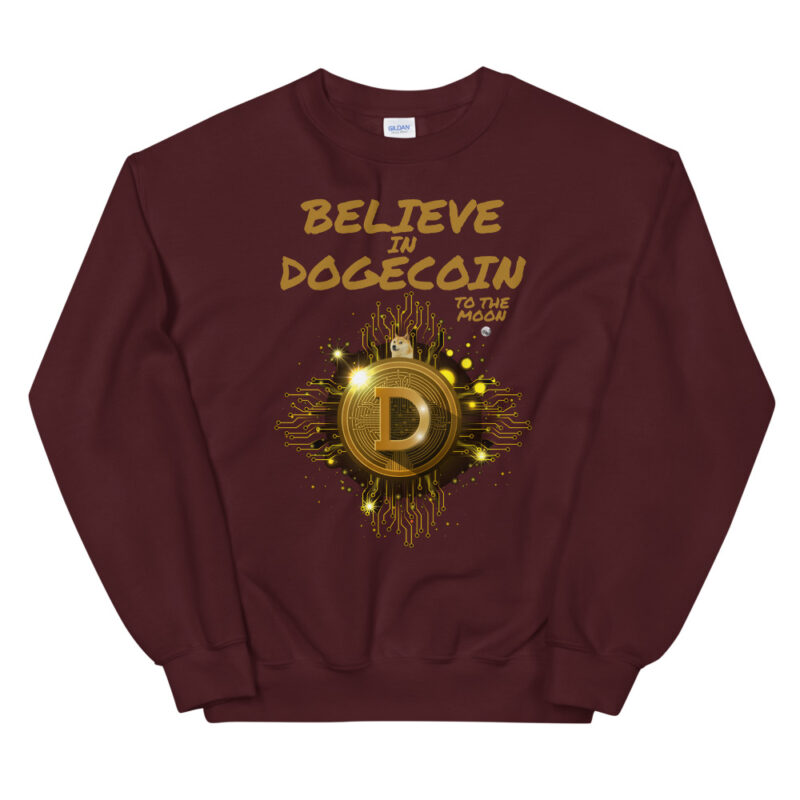 Crypto - Believe in Dogecoin - Pullover – Bild 3