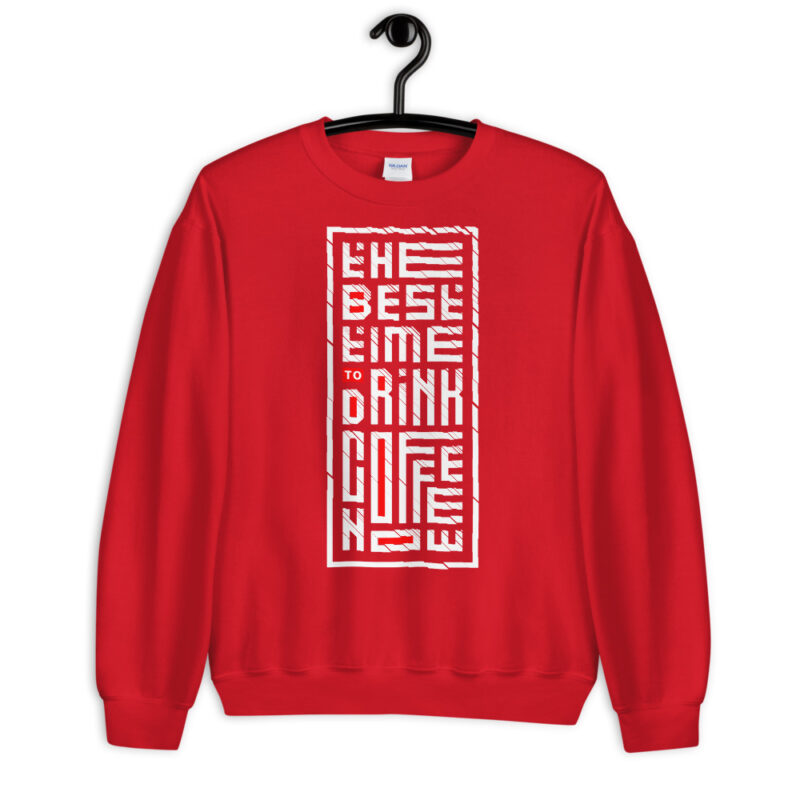 Coffee the best time to drink - Pullover – Bild 4