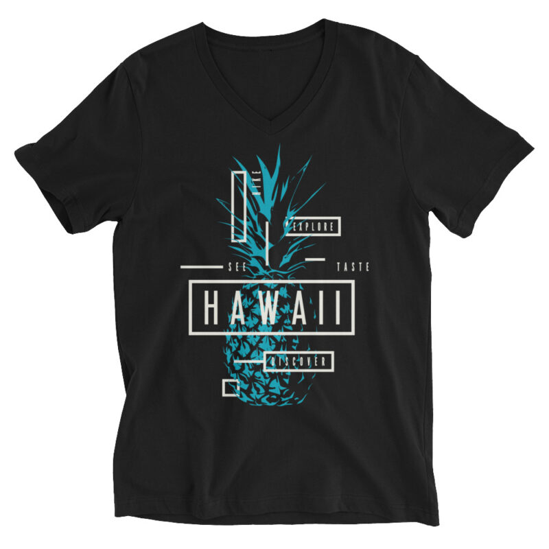 Ananas Hawaii - V-Shirt