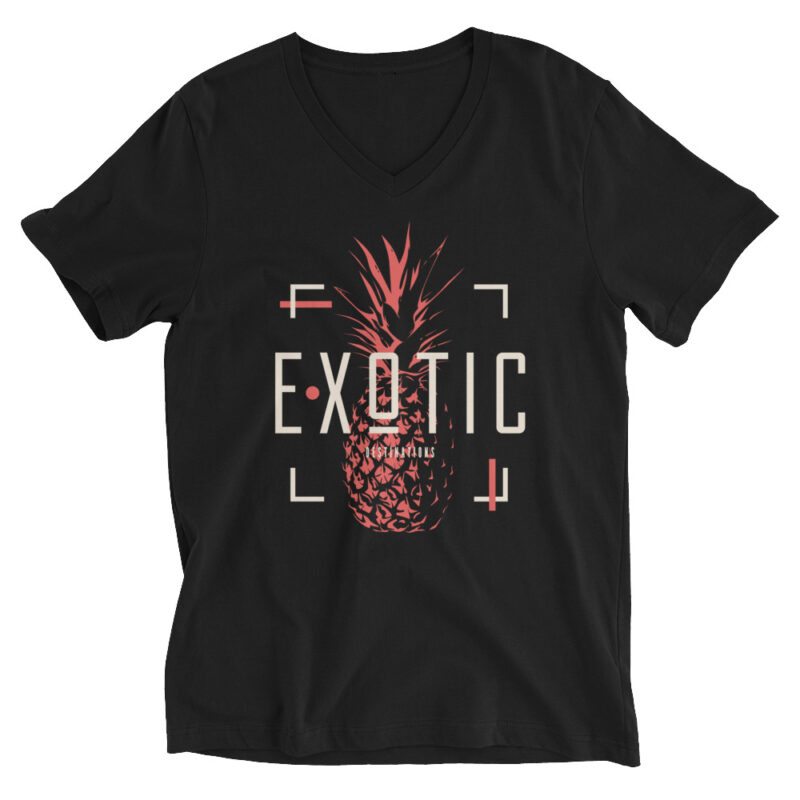 Ananas Exotic - V-Shirt