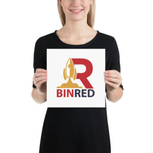 Binred Logo - Poster – Bild 2