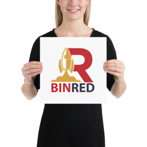 Binred Logo - Poster – Bild 3