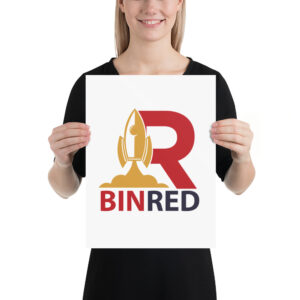 Binred Logo - Poster