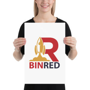 Binred Logo - Poster – Bild 4