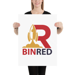 Binred Logo - Poster – Bild 9