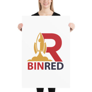 Binred Logo - Poster – Bild 10