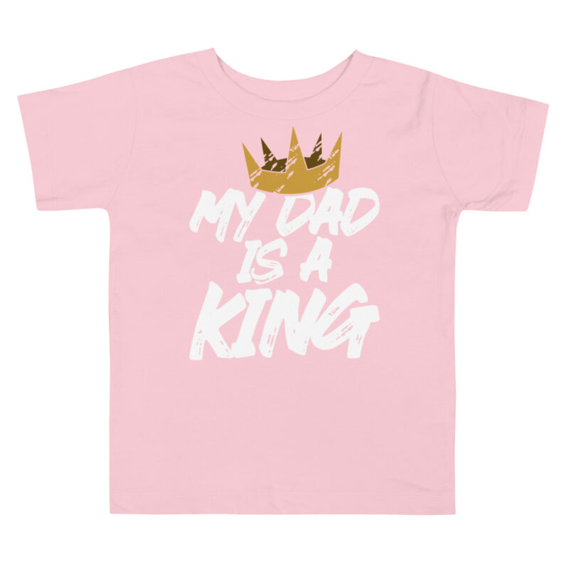 My dad is a king - Kleinkinder Shirt – Bild 3