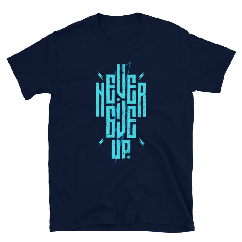 Never Give Up - Shirt – Bild 3