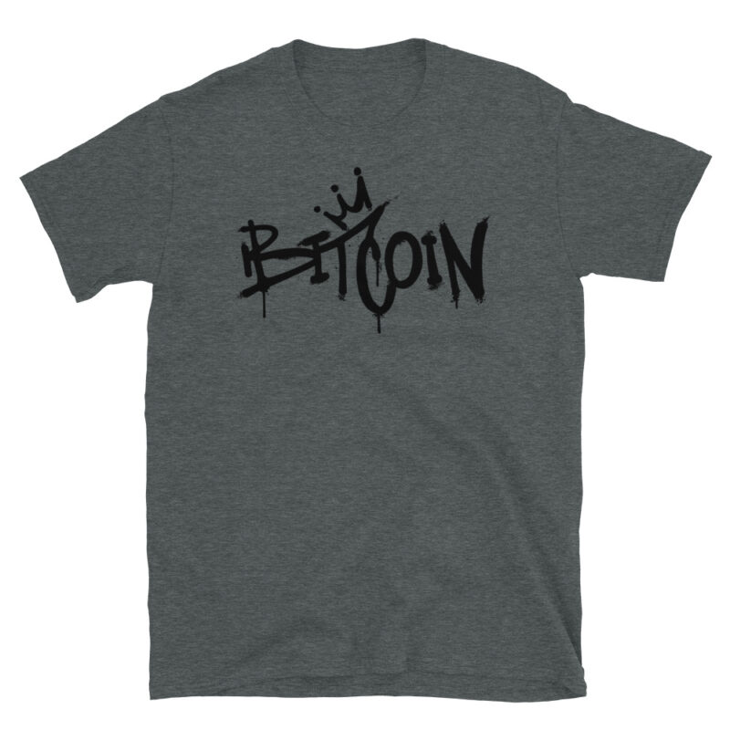 Bitcoin Graffiti - Shirt – Bild 4