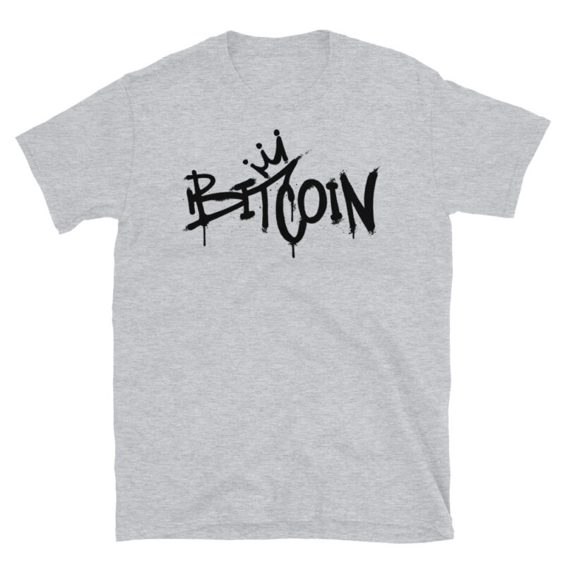 Bitcoin Graffiti - Shirt – Bild 6